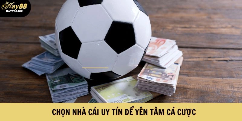 Chọn nhà cái uy tín để yên tâm cá cược